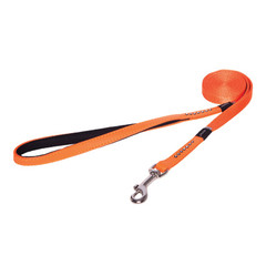 Rogz Beltz Lapz Luna LangeLijn S Oranje+Gratis Halsband 1 st. Small