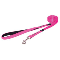 Rogz Beltz Lapz Luna LangeLijn M Roze+Gratis Halsband 1 st. Medium