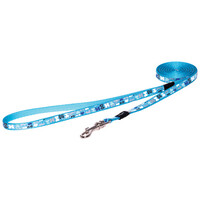 Rogz Beltz Lapz Trendy LangeLijn XS Blue Bones  1 st. Extra Small