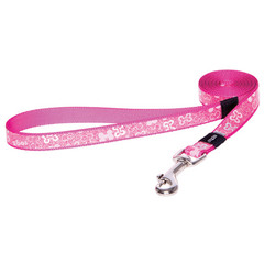 Rogz Beltz Lapz Trendy LangeLijn M Pink Bones  1 st. Medium