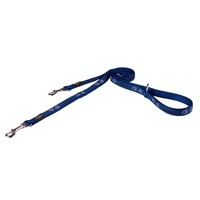 Rogz Beltz Fancy Dress MultiLijn L Navy Paw 1 st. Large