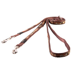 Rogz Beltz Fancy Dress MultiLijn M Mocha Bone 1 st. Medium