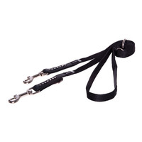 Rogz Beltz Lapz Luna MultiLijn M Zwart  1 st. Medium