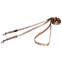 Rogz Beltz Lapz Trendy MultiLijn XS Brown Bones  1 st. Extra Small