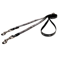Rogz Beltz Lapz Trendy MultiLijn S Black Bones  1 st. Small