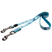 Rogz Beltz Lapz Trendy MultiLijn M Blue Bones  1 st. Medium