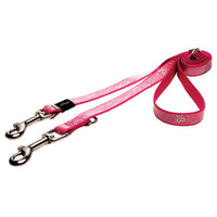 Rogz Beltz Lapz Trendy MultiLijn M Pink Bones  1 st. Medium