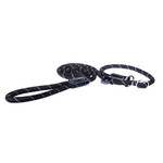 Rogz Beltz Rope JachtLijn M Zwart 1 st. Medium