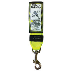 Rogz Beltz Beltz Safety Belt Car Clip Geel 1 st. One Size