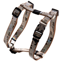 Rogz Beltz Lapz Trendy Tuig M Brown Bones 1 st. Medium