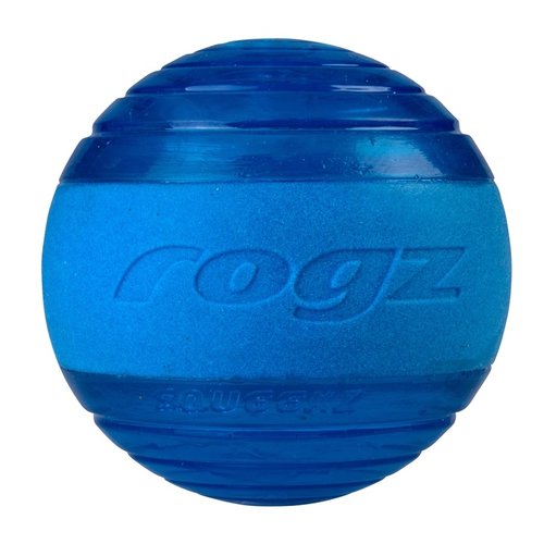 Rogz Yotz Toyz Squeekz M Blauw 1 st. Medium