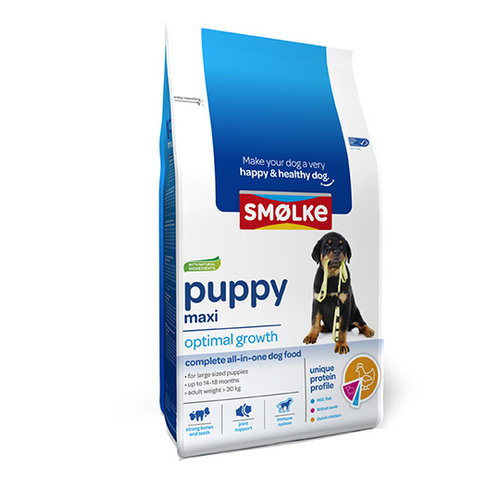 Smolke Smolke Hond Puppy Maxi 12 kg.