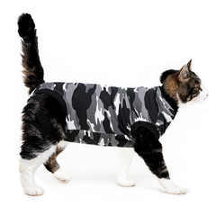 Suitical Happy Recovery Recovery Suit Cat Z Camo XSmall Black 1 st. Extra Small
