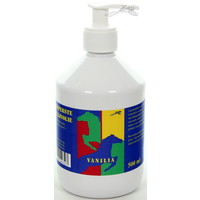 Vanilia Lijnzaad Olie met Pompje 500 ml.