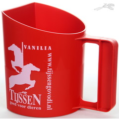 Vanilia Vanilia Voederschep Rood 1 st.