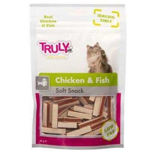 Truly Truly Snacks Cat Chicken & Fish 50 gr.