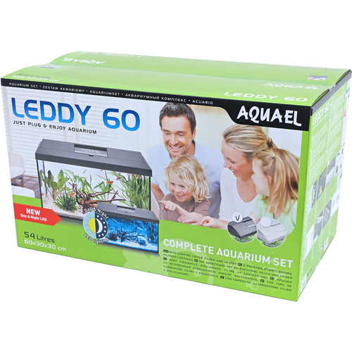 Aqua El AquaEl aquarium Leddy 60 day&amp;night, zwart.