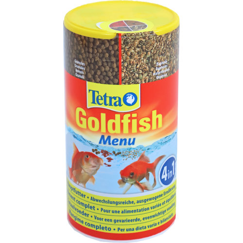Tetra voeders Tetra Goldfish Menu 4 in 1, 250 ml.