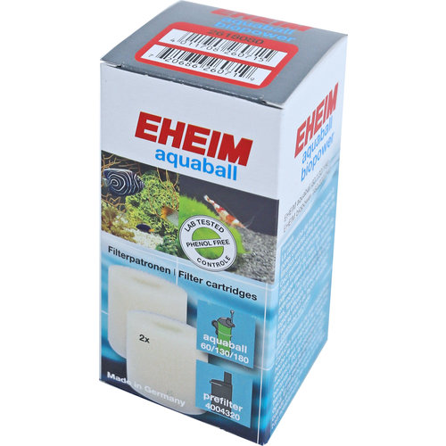 Eheim Eheim patroon Aquaball/Biopower, doos a 2 stuks. 2618080