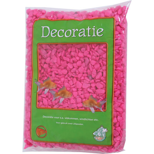 Boon Aqua Deco neon quartz roze, zak à 1 kg.