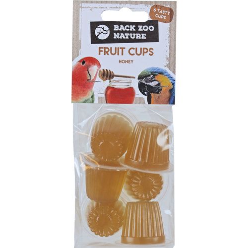 Back Zoo Nature Back Zoo Nature fruitcup honey, zak a 6 stuks.