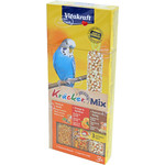 Vitakraft Vitakraft Trio Mix honing/sesam-sinaasappel/abrikoos-honing/popcornkräcker parkiet, 3in1.