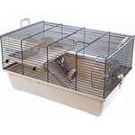 Interzoo Interzoo hamsterkooi Pinky 1, zwart/beige.