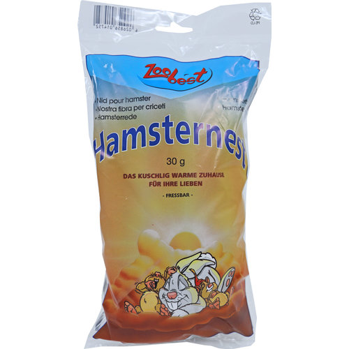 Zoobest Zoobest hamsterwol, 30 gram.