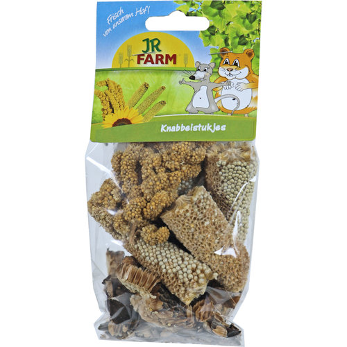 JR Farm JR Farm knaagdier knabbelstukjes, 50 gram. 18663