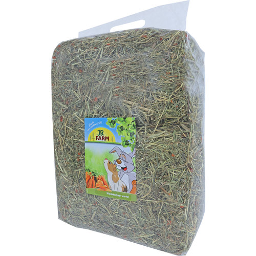 JR Farm JR Farm knaagdier weidehooi met wortel, 1.5 kg. 10281