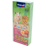Vitakraft Vitakraft knaagdier fruit/flakes-kräcker hamster, 2in1.