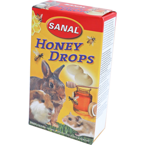 Sanal Sanal knaagdier honey drops, 45 gram.