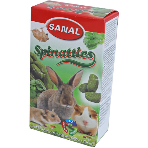 Sanal Sanal knaagdier spinatties, 45 gram.