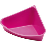 Savic Savic knaagdiertoilet driehoek plastic, fuchsia.