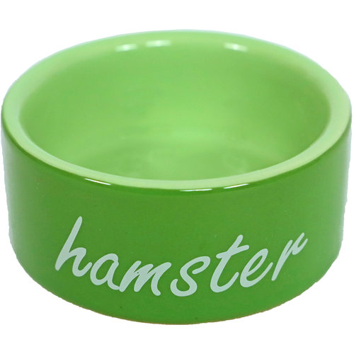 Boon hamster eetbak steen groen, Ø 8 cm.