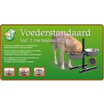 Boon H-standaard met RVS bakken, 21 cm.