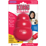 Kong Kong hond Classic rubber extra large, rood.