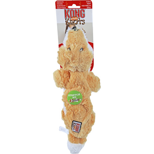 Kong Kong hond Knots Scrunch vos, M/L.