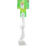 Boon floss-toy halter wit, small.