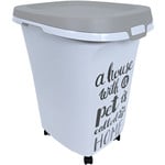 Moderna Moderna plastic voorraadbox Trendy Story 38 liter 'Pet Wisdom'.