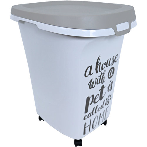 Moderna Moderna plastic voorraadbox Trendy Story 38 liter 'Pet Wisdom'.