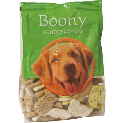 Boony hondenkoek Boony hondenkoek animal mix vanille, 350 gram.