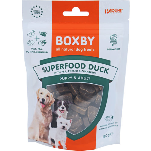 Proline Proline Boxby superfood duck, 120 gram.
