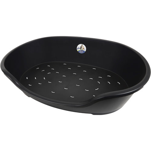 Moderna Moderna plastic hondenmand zwart, 110/123 cm.