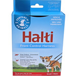 Company of Animals Halti front control harness rood/zwart, small.