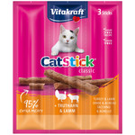 Vitakraft Vitakraft Cat-Stick mini, kalkoen & lam.