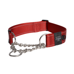 Rogz Beltz Utility Control Chain Halsband XXL Rood 1 st. Extra Extra Large