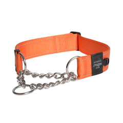 Rogz Beltz Utility Control Chain Halsband XXL Oranje 1 st. Extra Extra Large