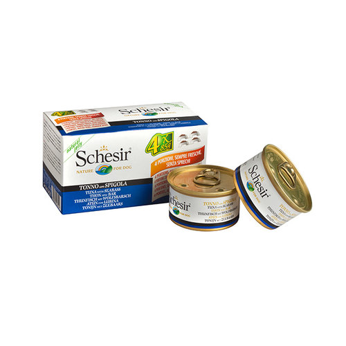 Schesir Schesir Dog Tuna & Bass 4x85 gr.