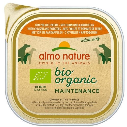 Almo Nature AN Daily Bio Dog Chicken+Potatoes 300 gr.